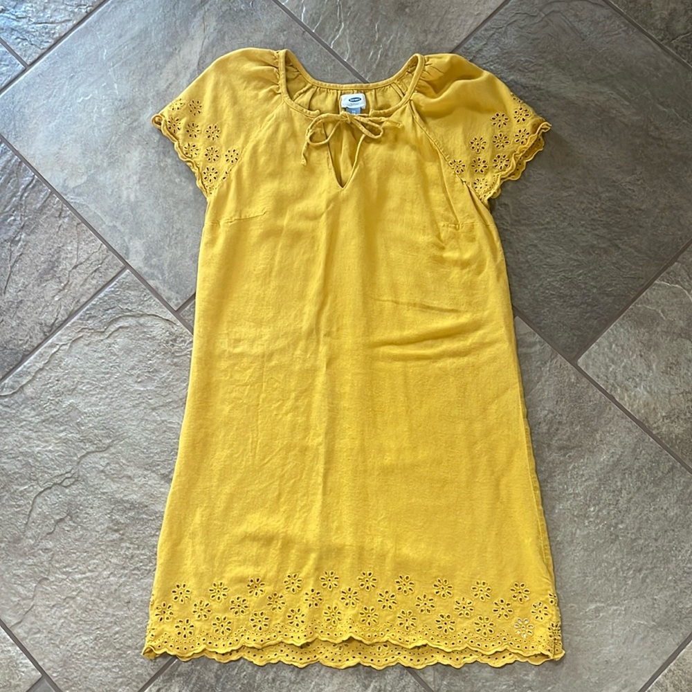 + nwot + OLD NAVY Linen Blend Dress